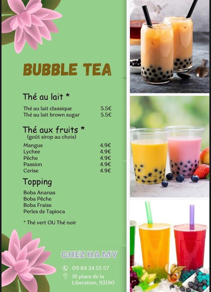 CHEZ HA MY - Menu Image 1